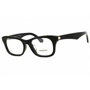 NWT Burberry 0BE2422F Black Rectangle 52mm Eyeglasses